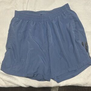 adidas Men's Light Blue Athletic Shorts